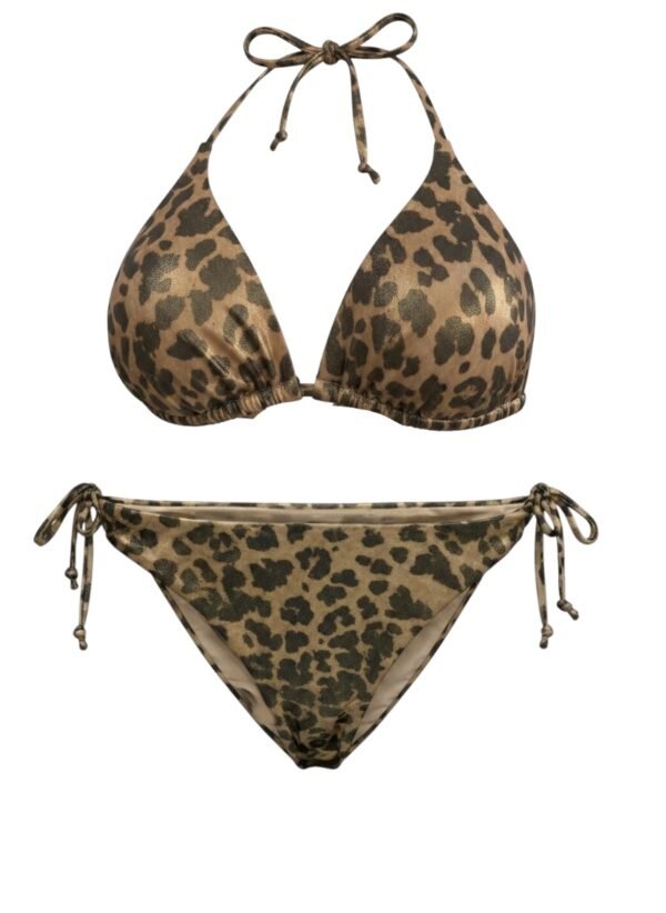 Photoroom_20260504_191611.png Animal Print Bikini Set με Μεταλλική όψη & Δέσιμο