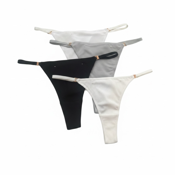 Photoroom_20260530_191104 Σετ 7 Τεμαχίων String με Λεπτό Ρυθμιζόμενο Κορδόνι