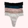 Photoroom_20260611_132628.png Σετ 5 Τεμαχίων Βαμβακερά String με Δαντέλα