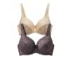 Σουτιέν Bralette με Βαμβακερή Επένδυση 1+1 δώρο Luna
