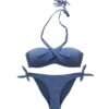 Μπικίνι Μπαντό Seamless με Δέσιμο