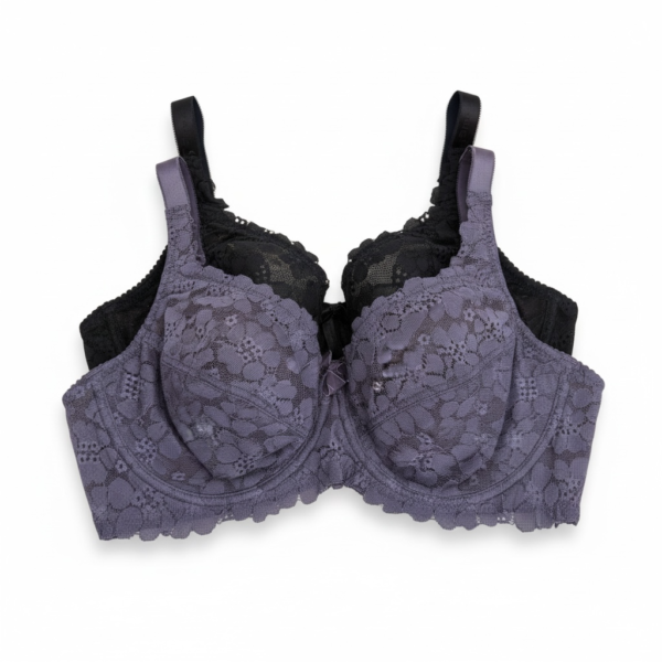Σουτιέν Bralette με Βαμβακερή Επένδυση 1+1 δώρο Luna
